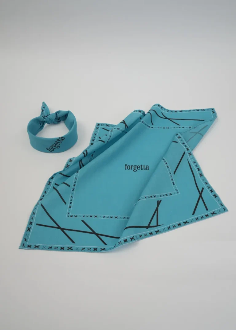 Bandana Forgetta Ciano